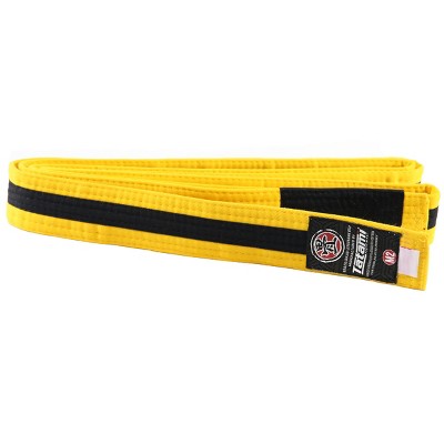 Tatami Fightwear Kid's Ibjjf Rank Belt - M4 - Yellow/black : Target