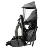 ClevrPlus CC Hiking Child Carrier Baby Backpack Camping for Toddler Kid, Grey - 3 of 4