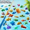 TEMI Magnet Fishing Game for Kids 4-8, Fish Toys for Kids 3-5, Bathtub Floating Fishing Pole, Water Table Pool with Rod Net - 2 of 2