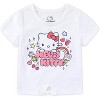 Hello Kitty Sanrio Girls Short Sleeve Shirt and Skirt 2 Piece Set for Big Kids - Size 10 - 3 of 4