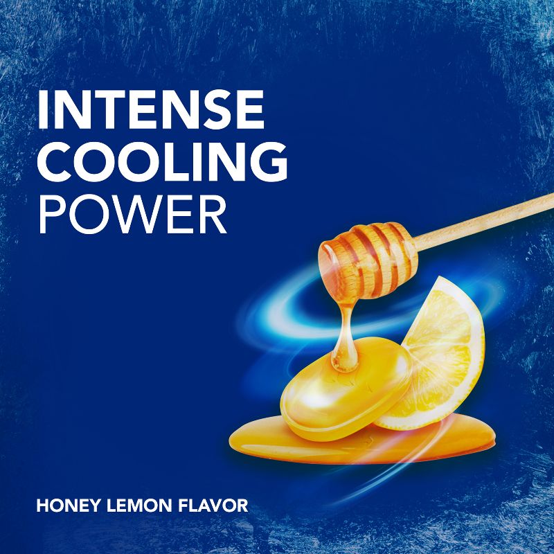 Vicks VapoCOOL Severe Cough Drops - Honey Lemon Chill - 45ct, 4 of 19