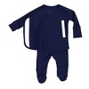 Bonsie Skin to Skin Babywear - Footie - Midnight Blue - 2 of 4