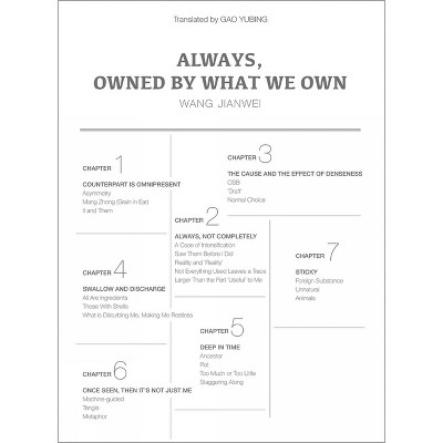 Always, Owned by What We Own - (China Culture Perspectives) by  Wang Jianwei (Hardcover)