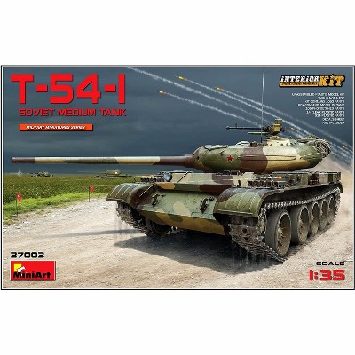 MiniArt T-54-1 Soviet Medium Tank Interior Kit 1/35 Scale Plastic Model Kit