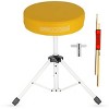 Racxily 5 Core Drum Throne 3" Thick Padded Comfortable Guitar Stool Drummer Chair Adjustable Musician Seat - 2 of 4