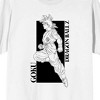 Dragon Ball Z Single Color Goku Adult White Crew Neck Short Sleeve T-shirt - 2 of 4