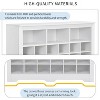 Kumasinova Shoe Cabinet with Curved Base Modern 5-Tier Free Standing Shoe Racks,Holds Up to 24 Pairs of Shoes,Suitable for Entryway,Hallway - 3 of 4