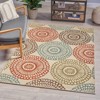 VisioGear Area Rug, 5'3"*7'6" Soft Padded Floor Tiles For Living Room Kitchen Bedroom, Beige, 90"*63"*0.16" - 4 of 4