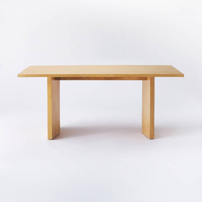 Bell Canyon Solid Wood Dining Table Natural - Threshold&#8482; designed with Studio McGee, 1 of 5