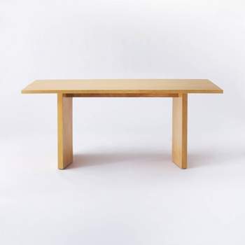 Bell Canyon Solid Wood Dining Table Natural - Threshold™ designed with Studio McGee