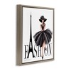 Stupell Industries Parisian Fashion Illustration, 25" x 25" - 3 of 4