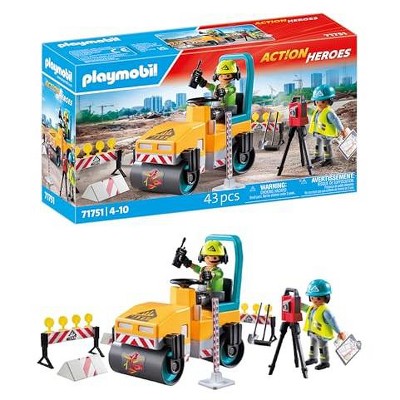 Playmobil 71751 Road Construction Playset 43pc