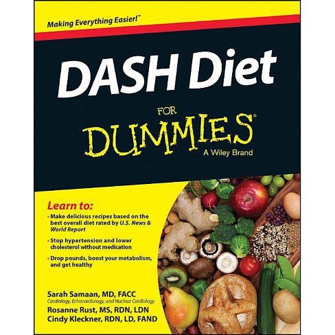 Dash Diet For Dummies For Dummies By Sarah Samaan Cynthia Kleckner Paperback - 