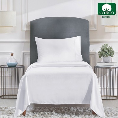 California King Bright White Satin Microfiber Sheet Set
