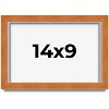 PosterPalooza | Photo Size Classic Brown Picture Frame - UV Acrylic, Foam Board Backing, Hanging Hardware - 2 of 4