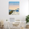 Stupell Industries Vintage Santorini Cityscape Canvas Wall Art - 2 of 4