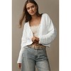 Coolmee Women's Cardigan Bolero Shrugs for Evening Dress Long Sleeve Lightweight Cropped Open Front Casual Knit Top - 2 of 2