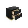 Coaster,Caraway 2-drawer Nightstand Black - 4 of 4