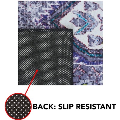 Tucson Essence Beige & Grey 9' x 12' Machine Washable Rug
