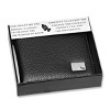 Steeltime Men's  leather and stainless steel Serenity prayer wallet - 3 of 3