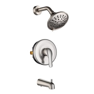 CASAINC Single-Handle Tub and Shower Faucet  (Valve Included) - 1 of 4