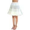 Malco Modes Women’s Luxury Double Layered Petticoat – Natural Beige Crinoline Underskirt - 4 of 4