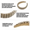 Unique Bargains Women's Tweed Padded Fashion Hairband Non Slip Knitted Check Pattern 1 Pc - 3 of 4