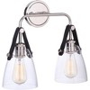Craftmade Lighting Hagen 2 - Light Wall Light in  Polished Nickel - 2 of 2