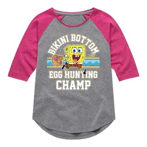 Girls' - SpongeBob Squarepants - Bikini Bottom Egg Hunting Champ - 1 of 4