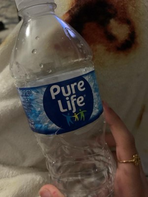 194627 Pure Life Purified Bottled Water - 8 fl oz - Bottle - 24/Carton