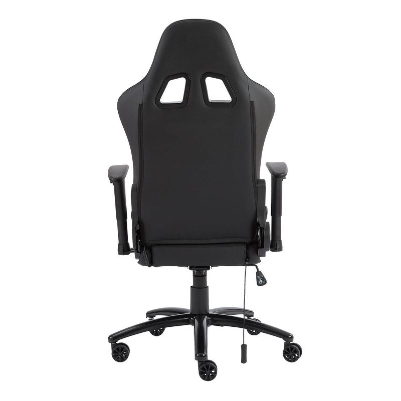 Thrasher RGB PC Gaming Chair Black with LED Lights - X Rocker, 3 of 7