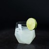 Viski Seneca Faceted Crystal Tumblers Set of 2 - Premium Crystal Clear Glass, Stylish Lowball Cocktail Glasses, Cocktail Glass Gift Set - 11 oz - 4 of 4