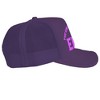 Elvis Presley The King Of Rock And Roll Foam Trucker Cap Purple - 3 of 4