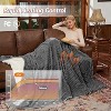 Heated Blanket Electric Blanket Throw/Queen/King Size, 6-10Heating Levels & Auto Shut Off, Cozy Soft Fleece Fast Heating Blankets, Machine Washable - 2 of 4