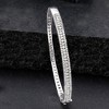 Ross-Simons 2.00 ct. t.w. Diamond Bangle Bracelet in Sterling Silver - 4 of 4