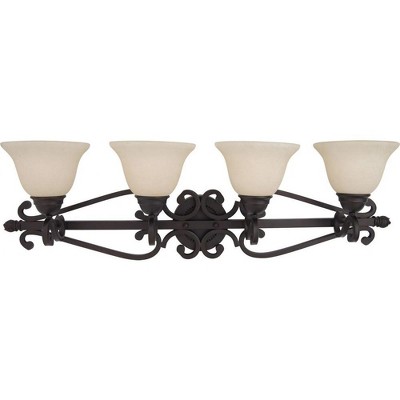 Maxim Lighting Manor 4 - Light Vanity in  Oil Rubbed Bronze