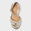 Toddler Girls' Hazina Peep Toe Low Contoured Dress Heels - Cat & Jack™ - 3 of 4