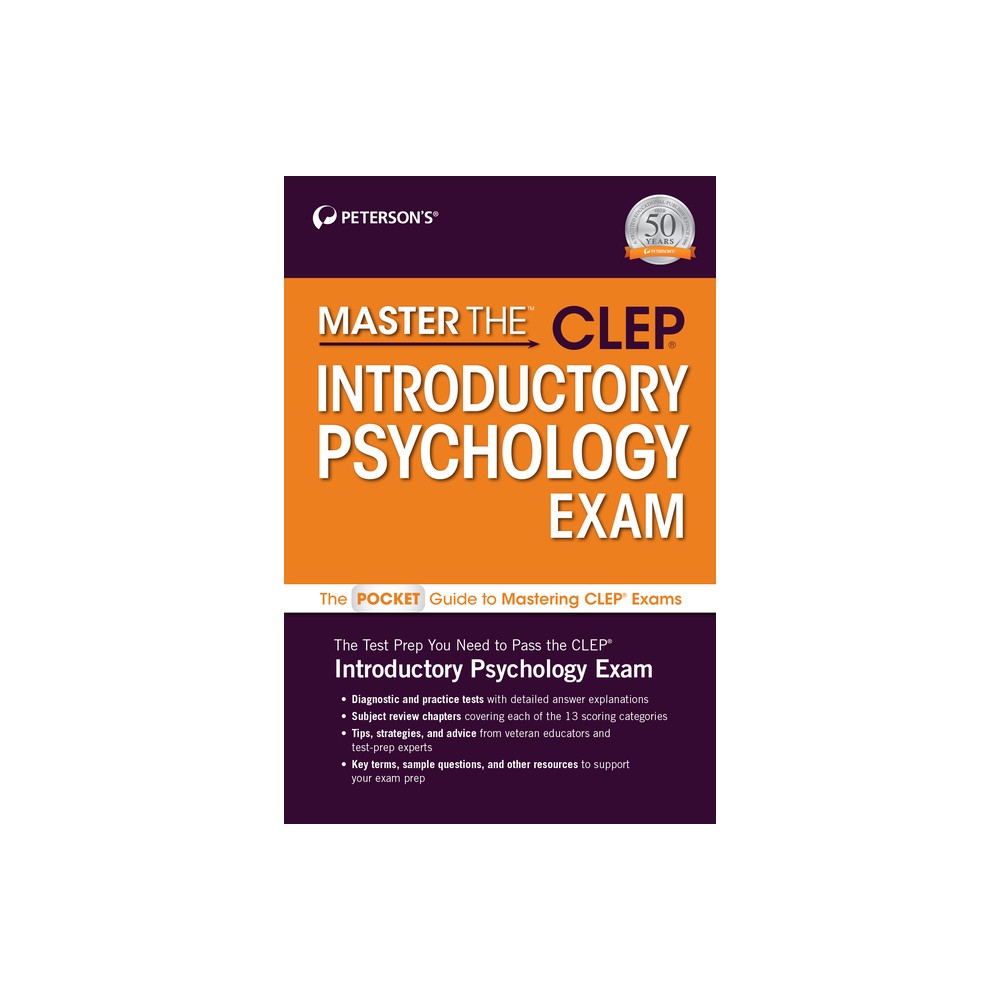 Master The(tm) Clep(r) Introductory Psychology Exam - by Petersons Petersons (Paperback)