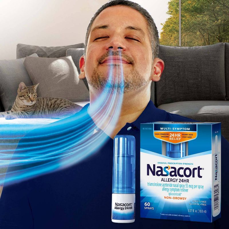 Nasacort Allergy Relief Spray - Triamcinolone Acetonide, 4 of 9