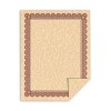 Southworth Parchment Certificates Copper w/Red & Brown Border 24 lbs 8-1/2 x 11 25/Pack CT5R - 3 of 4