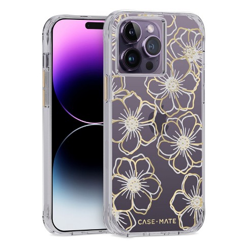 Case-mate Apple Iphone 14 Pro Max Gems Case - Floral Gems : Target