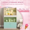 NicBex Kids 5-Shelf Bookcase with Storage Drawer Montessori Toy Organizer Playroom Storage System with Anti-Tip Anchors - 4 of 4