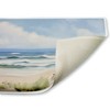 Stupell Industries Chair View On Serene Beach Printed Plush Bath Mat And Bath Rug, Design By Kim Allen, 18"X30" - 2 of 4