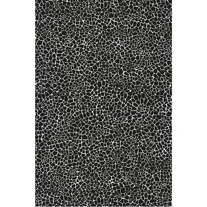 Decopatch Papers - Pack of  sheets - 11 3/4 x 15 3/4 - Black Shagreen - 1 of 1