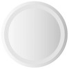 vidaXL LED Bathroom Mirror Wall Mounted Bathroom Vanity Mirror with Lights Round - 2 of 4