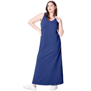 ellos Plus Size Sleeveless Knit Maxi Dress - 1 of 4