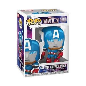 Funko POP! Marvel Studios What If…? Captain America Mech Vinyl Figure #1569 - 1 of 3