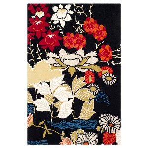 Floral Tufted Area Rug 4