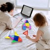 Everplay 66 Piece Play Set Magnetic Tile Set for Kids Ages 3+, Multicolor - 4 of 4