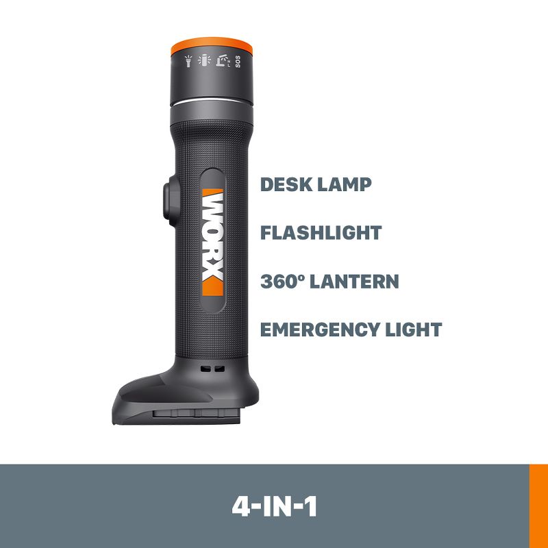 Worx WX027L.9 20V Power Share Multi-Function LED Flashlight (Tool Only), 5 of 9